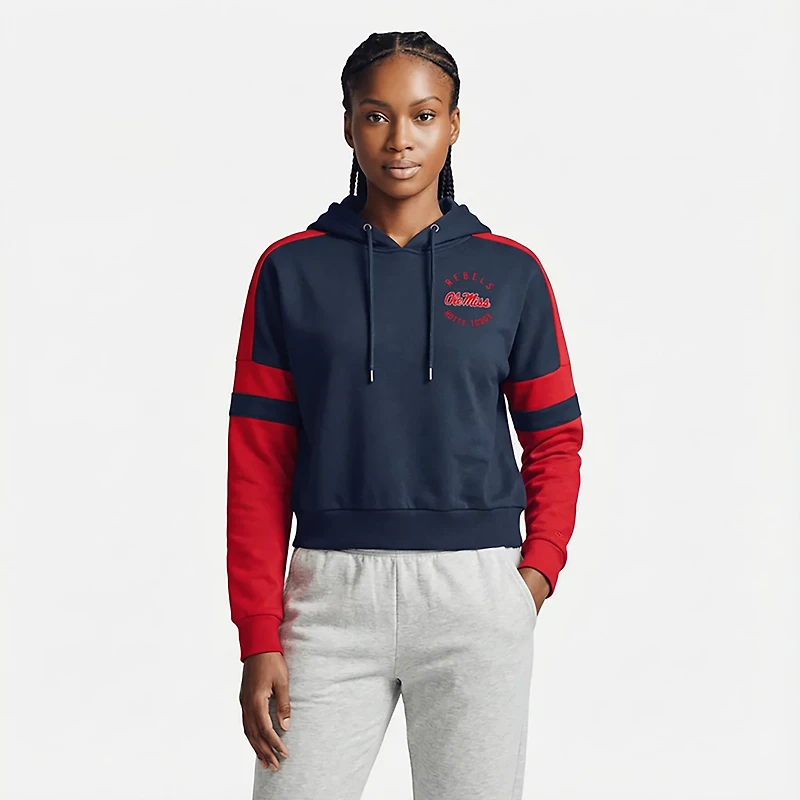 Colosseum Athletics Women's Ole Miss Harry Cropped Hoodie