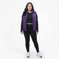 Colosseum Athletics Women's LSU Sylvie Puffer Vest