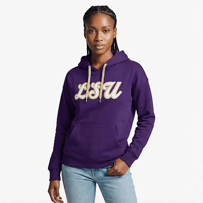 Colosseum Athletics Women's LSU Jazz Club Fleece Hoodie