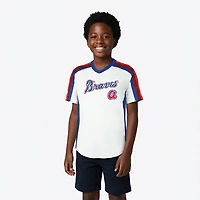 Stitches Boys' Atlanta Braves RBI Shirzy Short Sleeve T-shirt