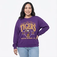 Pressbox Women's LSU Vinson Janise Long Sleeve T-shirt