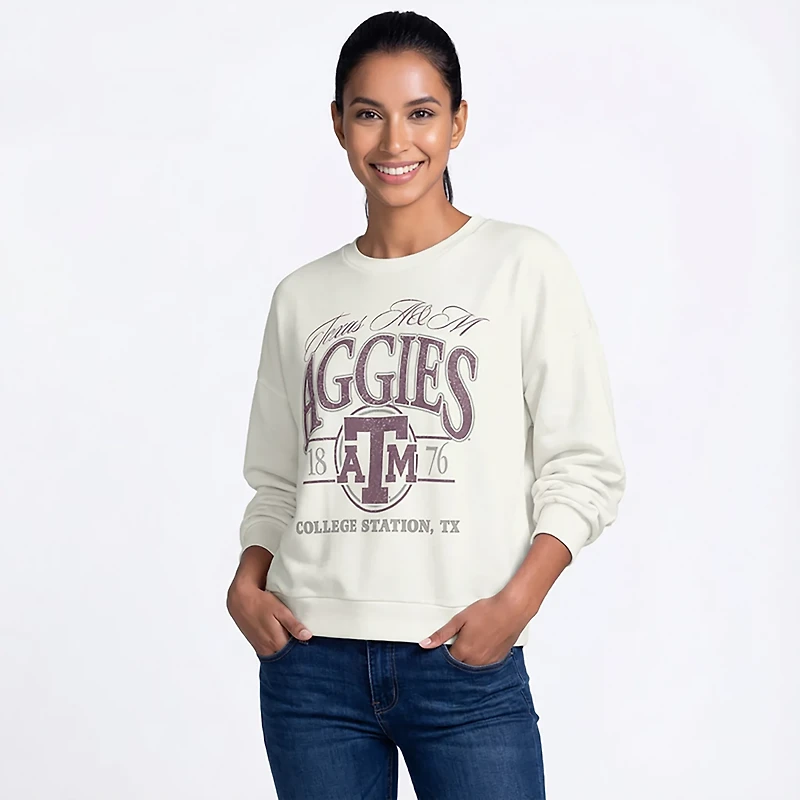 Pressbox Women's Texas A&M Vinson Janise Long Sleeve T-shirt