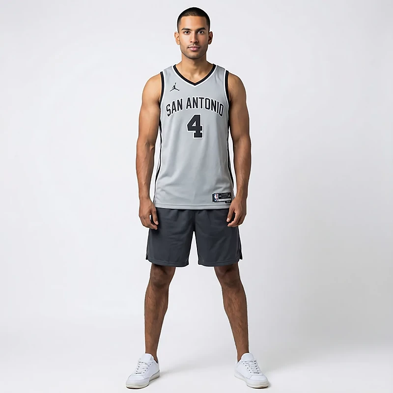 Nike Men's San Antonio Spurs De'Aaron Fox Statement Swingman Jersey