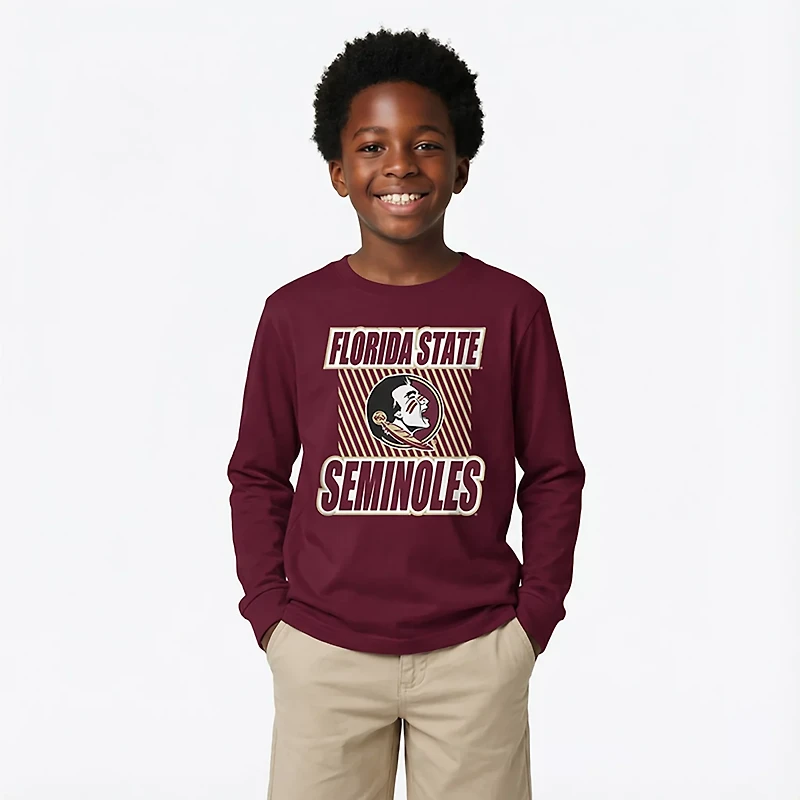 Outerstuff Boys' 4-7 Florida State Never Settle Long Sleeve T-shirt