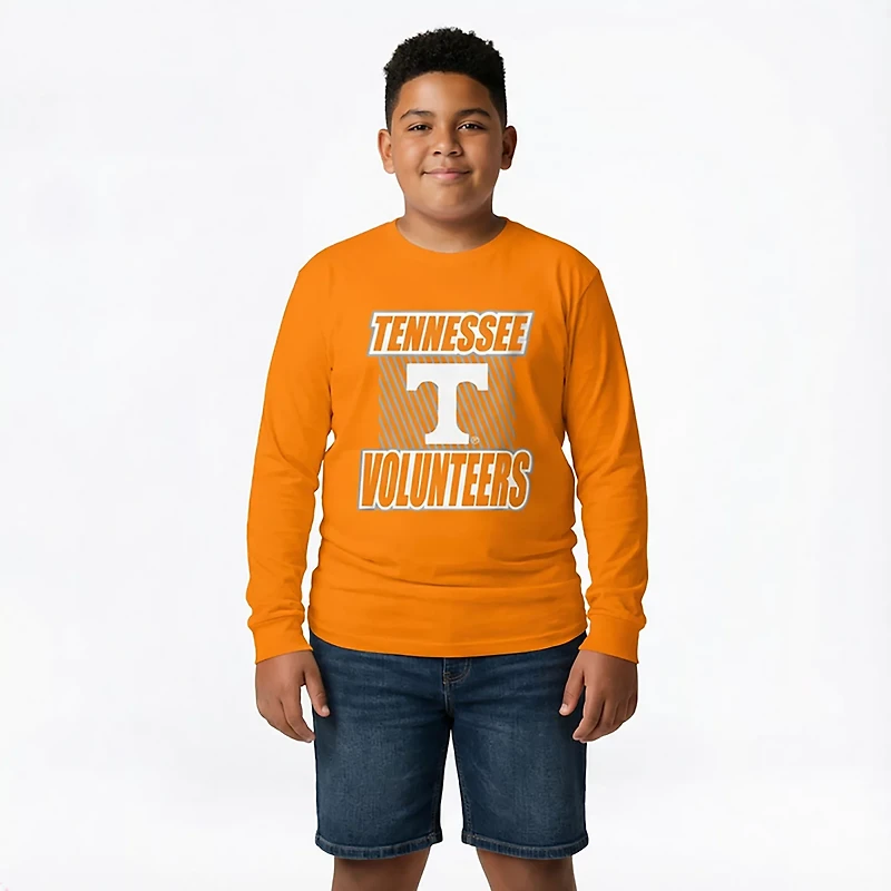 Outerstuff Boys' 4-7 Tennessee Never Settle Long Sleeve T-shirt