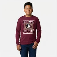 Outerstuff Youth Florida State Never Settle Long Sleeve T-shirt