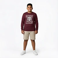 Outerstuff Youth Texas A&M Never Settle Long Sleeve T-shirt