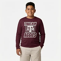 Outerstuff Youth Texas A&M Never Settle Long Sleeve T-shirt