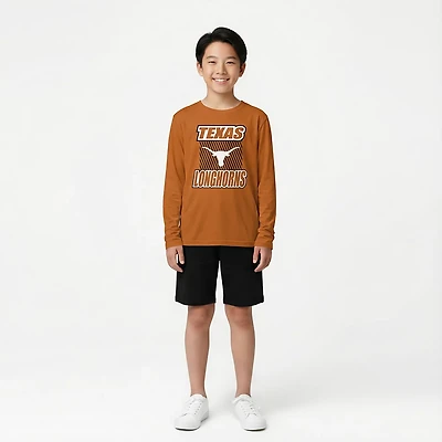 Outerstuff Youth Texas Never Settle Long Sleeve T-shirt