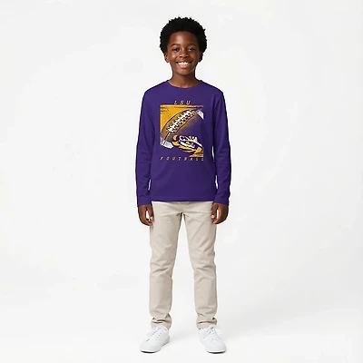 Outerstuff Youth LSU Half Time Long Sleeve T-shirt