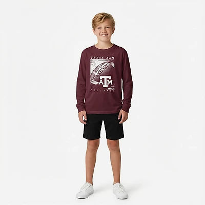 Outerstuff Youth Texas A&M Half Time Long Sleeve T-shirt