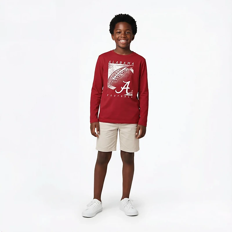 Outerstuff Youth Alabama Half Time Long Sleeve T-shirt