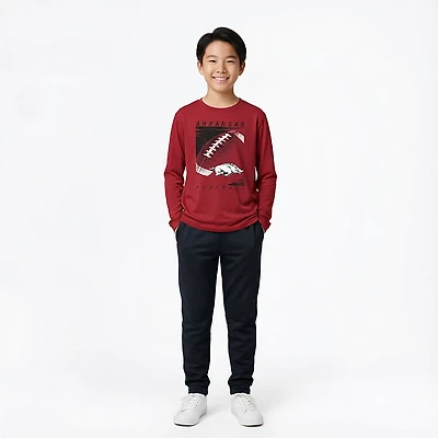 Outerstuff Youth Arkansas Half Time Long Sleeve T-shirt