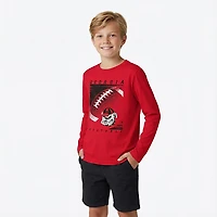 Outerstuff Youth Georgia Half Time Long Sleeve T-shirt