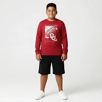 Outerstuff Youth Oklahoma Half Time Long Sleeve T-shirt