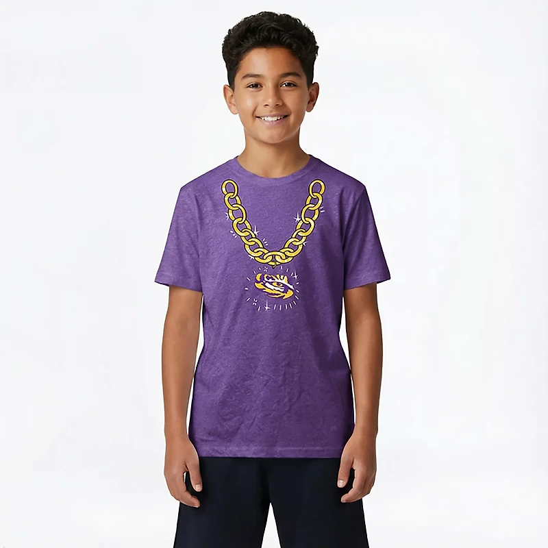 Wes & Willy Youth LSU Chain T-shirt