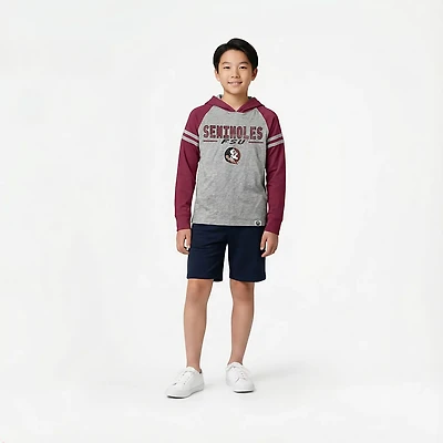 Wes & Willy Boys' Florida State University Raglan Lightweight Hoodie