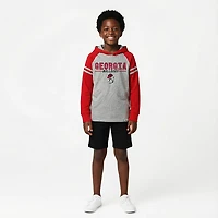 Wes & Willy Boys' University of Georgia Raglan Lightweight Hoodie