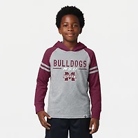 Wes & Willy Boys' Mississippi State University Raglan Lightweight Hoodie
