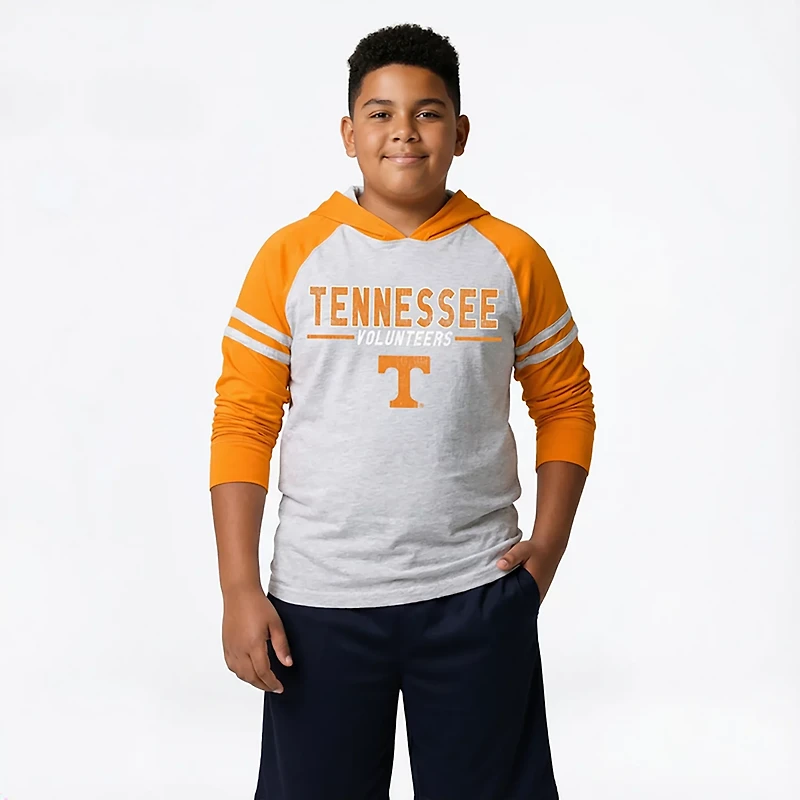 Wes & Willy Boys' University of Tennessee Raglan Lightweight Hoodie
