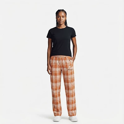 College Concepts Women's Texas Laney Plaid Pants