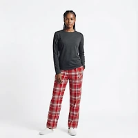 College Concepts Women's Oklahoma Laney Plaid Pants