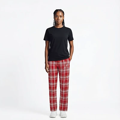 College Concepts Women's Alabama Laney Plaid Pants
