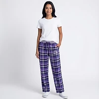 College Concepts Women's TCU Laney Plaid Pants