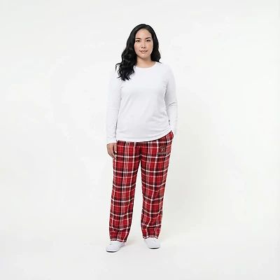 College Concepts Women's Texas Tech Laney Plaid Pants