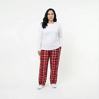 College Concepts Women's Texas Tech Laney Plaid Pants