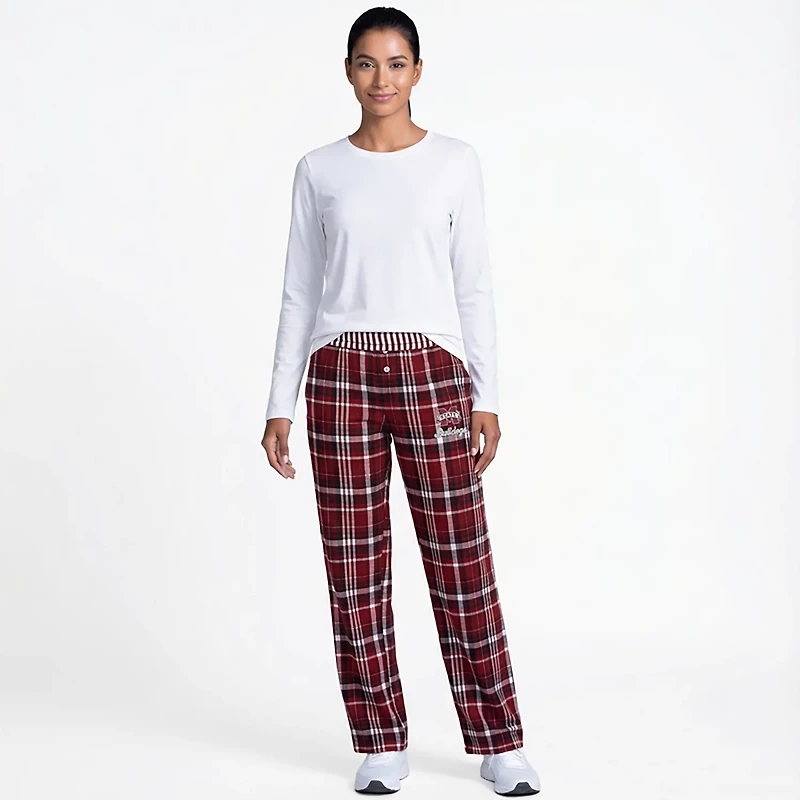 College Concepts Women's Mississippi State Laney Plaid Pants