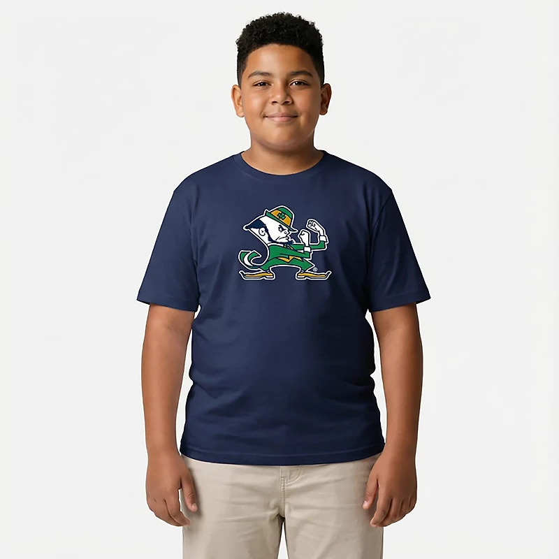 Wes & Willy Boys' Notre Dame Primary Logo T-shirt