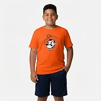 Wes & Willy Boys' Oklahoma State Primary Logo T-shirt