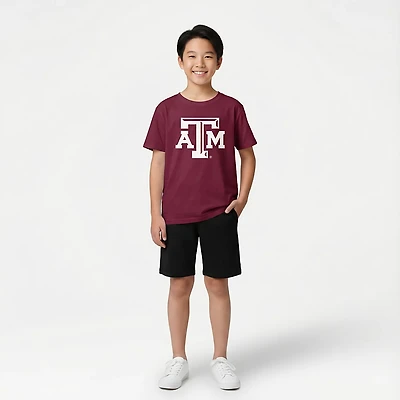 Wes & Willy Boys' Texas A&M Primary Logo T-shirt