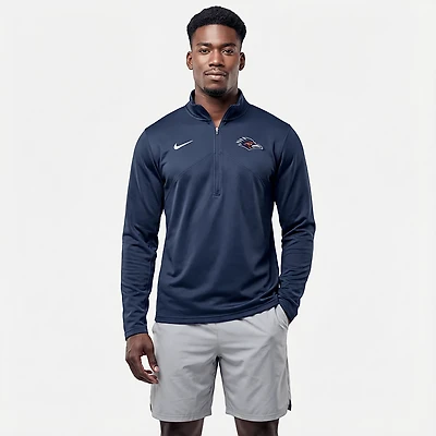 Nike Men's University of Texas at San Antonio Roadrunners Primary Logo Training 1/4 Zip Top