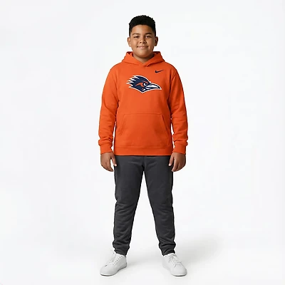 Nike Boys' University of Texas at San Antonio Roadrunners Primary Logo Long Sleeve Hoodie