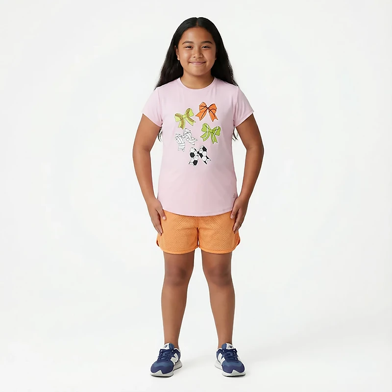 BCG Girls' Turbo GFX Short Sleeve T-shirt