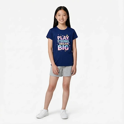 BCG Girls' Turbo GFX Short Sleeve T-shirt