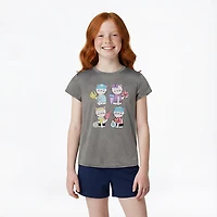BCG Girls' Turbo GFX Short Sleeve T-shirt