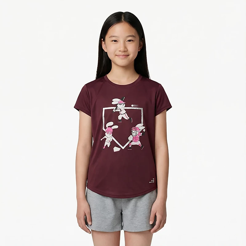 BCG Girls' Turbo GFX Short Sleeve T-shirt #33