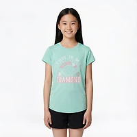 BCG Girls' Turbo GFX Short Sleeve T-shirt
