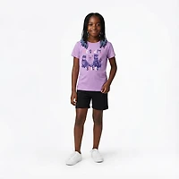 BCG Girls' Cotton GFX Short Sleeve T-shirt