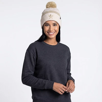 47 Brands Women's Houston Astros Latte Cuff Knit Cap