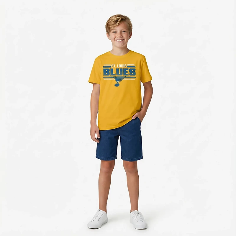 Outerstuff Boys' St. Louis Blues Electric Snipe Graphic T-shirt