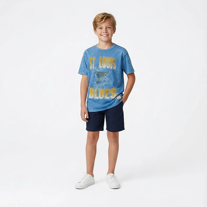 Outerstuff Boys' St. Louis Blues Time to Shine Graphic T-shirt