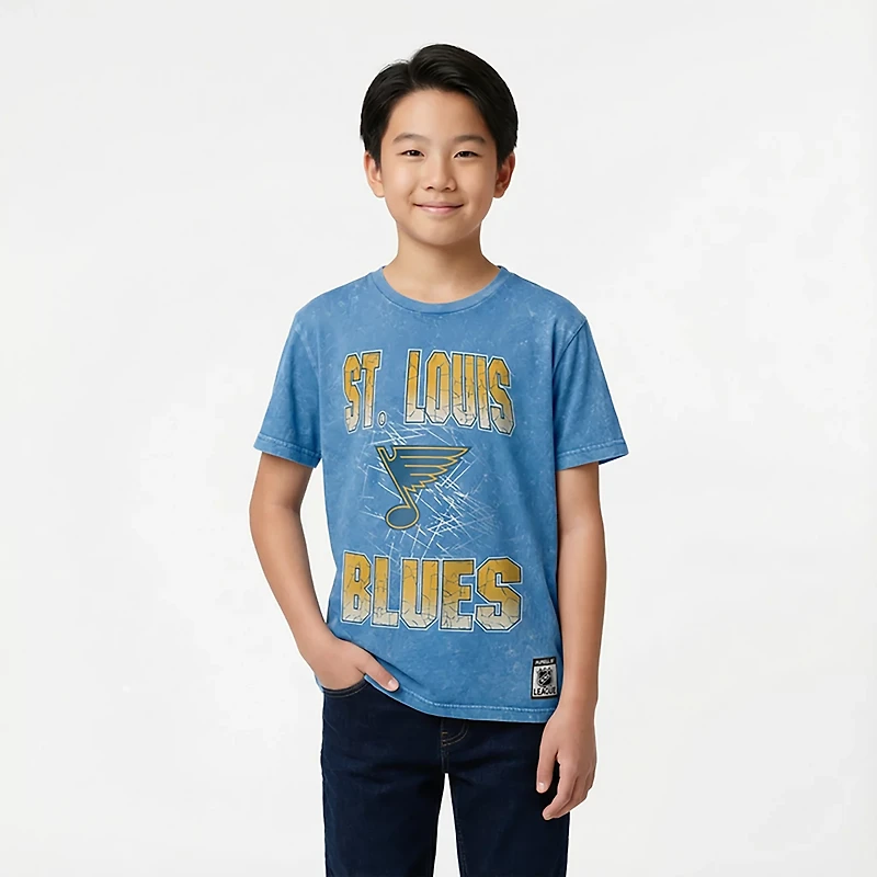 Outerstuff Boys' St. Louis Blues Time to Shine Graphic T-shirt
