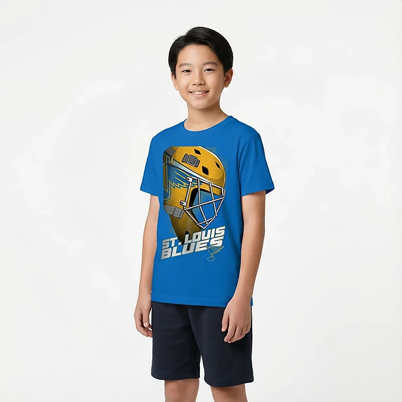 Outerstuff Boys' St. Louis Blues Defender Graphic T-shirt