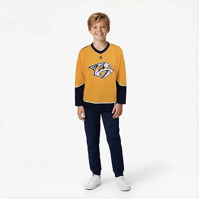 Outerstuff Boys' Nashville Predators Replica Home Team Hockey Jersey