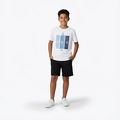 adidas Kids' Argentina 2026 World Cup Home T-shirt