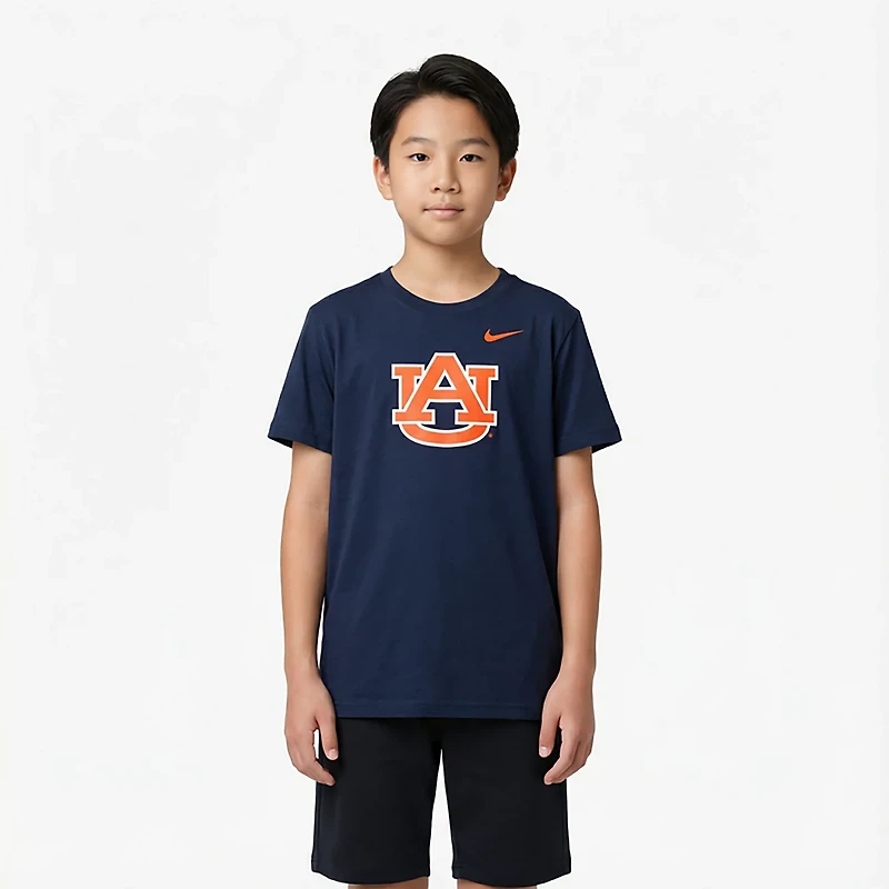 Nike Boys' Auburn Primary Logo T-shirt